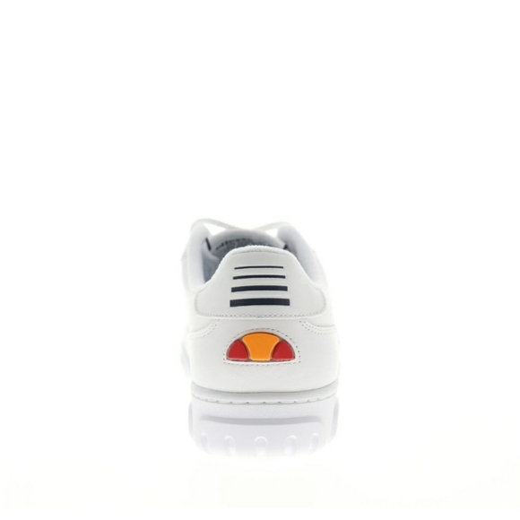 ELLESSE TANKER LO 6-13670 MENS WHITE LEATHER LOW TOP LIFESTYLE SNEAKERS … - Picture 7 of 9